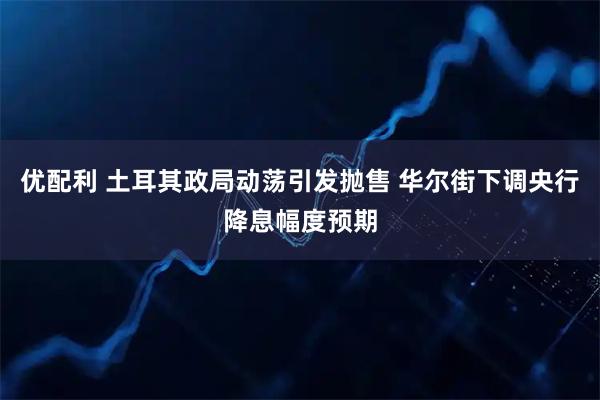 优配利 土耳其政局动荡引发抛售 华尔街下调央行降息幅度预期